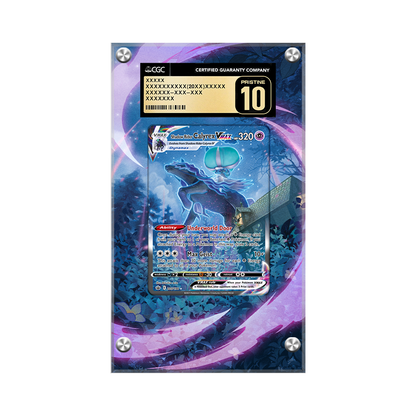 Shadow Rider Calyrex VMAX 205/198 Pokémon Extended Artwork Display Case Psa/cgc/raw-2