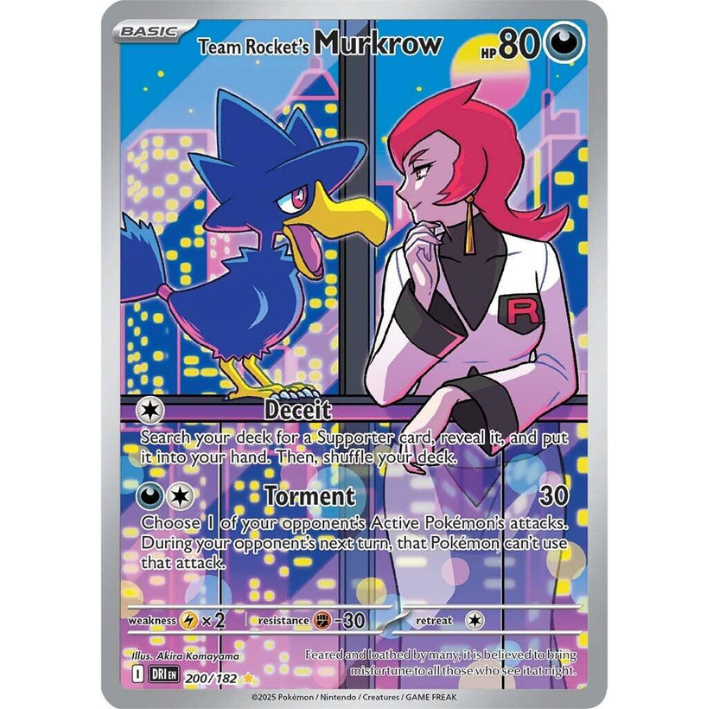 Team Rocket's Murkrow #200