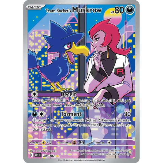 Team Rocket's Murkrow #200