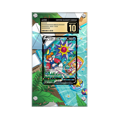 Starmie V - Tg13/tg30 Pokémon Extended Artwork Protective Display Case Psa/cgc/raw-2