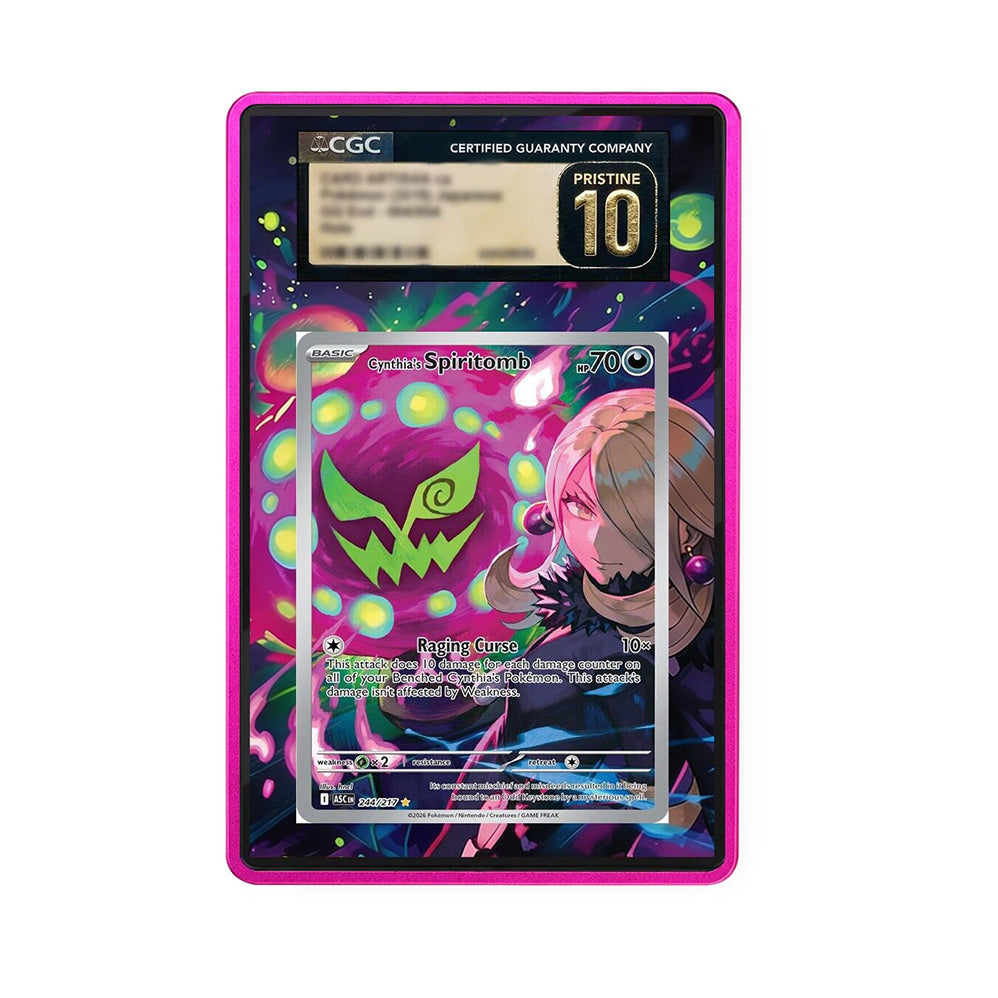 Cynthia's Spiritomb 244/217 - Gradeguardian Extended Artwork For Psa / Cgc / Bgs / Tag-1