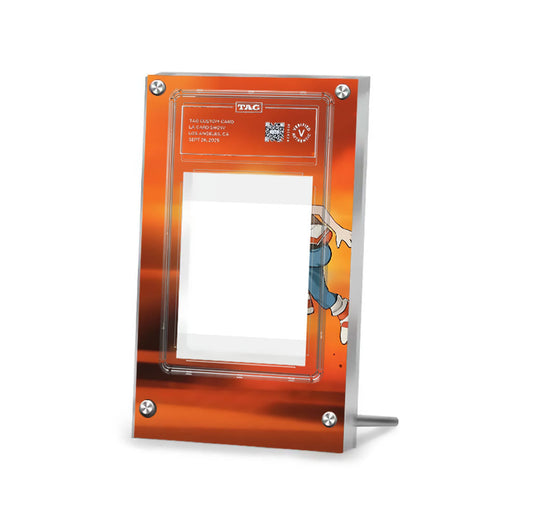 Ash Ketchum & Pikachu 270/SM-P - Pokémon Extended TAG Artwork Protective Card Display Case