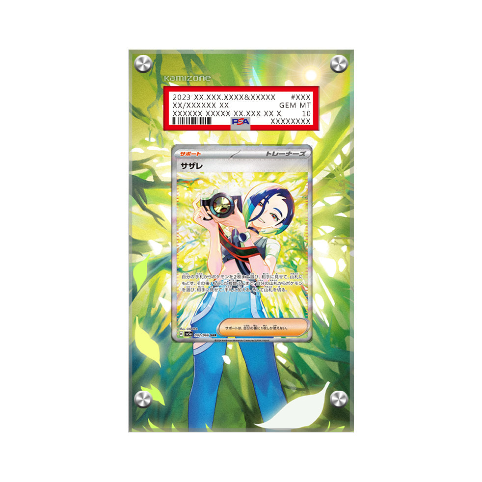Perrin Sr 087/066 Pokémon Extended Artwork Protective Display Case Psa/cgc/raw-1