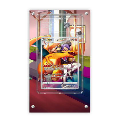 Charizard - Tg03/tg30 - Pokémon Extended Artwork Protective Card Display Case Psa/cgc/tag/raw-3