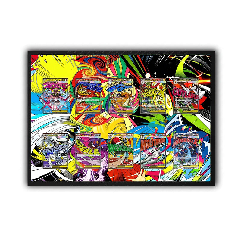 Pokemon Mega Evolution - Extended artwork Metal Frame