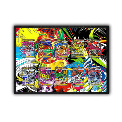 Pokemon Mega Evolution - Extended artwork Metal Frame