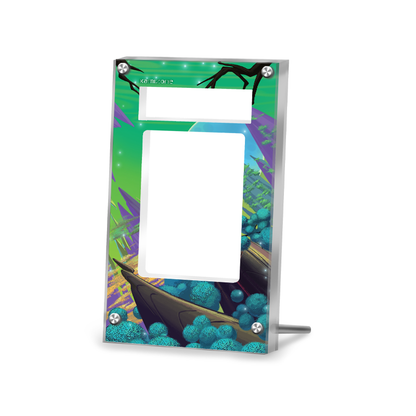 Iron Leaves ex 203/162 - Pokémon CGC Extended Artwork Protective Card Display Case