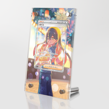 Carmine 217/167  - Pokémon Extended Artwork Protective Display Case Psa/cgc/raw-0