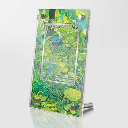 Bulbasaur 166/165 - Pokémon Extended Artwork Protective Display Case Psa/cgc/raw-0