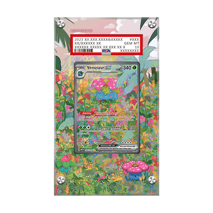 9 X 151 starters bundle - Pokémon PSA Extended Artwork Protective Card Display Case