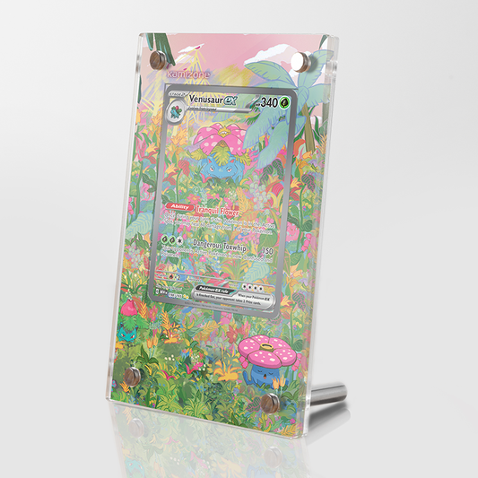 Venusaur EX 198/165 - Pokémon Extended Artwork Protective Display Case Psa/cgc/raw