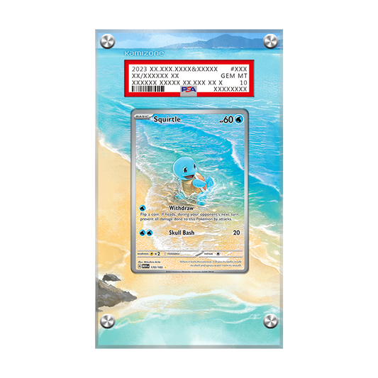 Squirtle 170/165 - Pokémon Extended Artwork Protective Display Case Psa/cgc/raw-1
