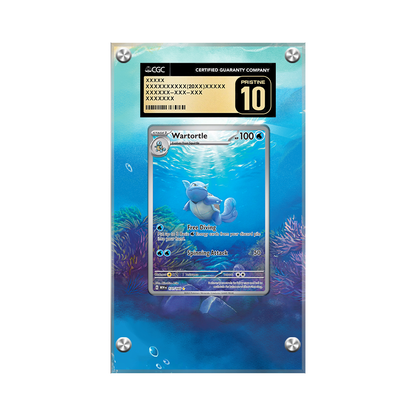 Wartortle 171/165 - Pokémon Extended Artwork Protective Display Case Psa/cgc/raw-2