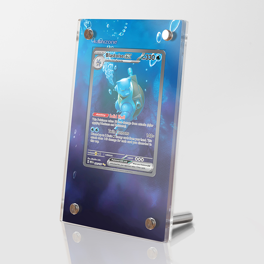 Blastoise EX 200/165 - Pokémon Extended Artwork Protective Display Case Psa/cgc/raw-0
