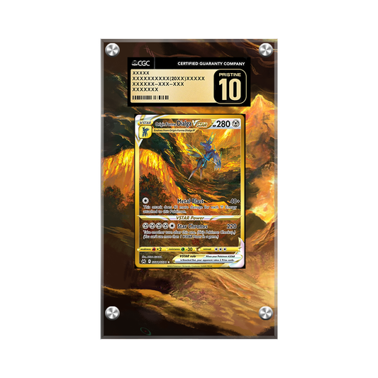 Dialga Vstar GG68/GG70 - Pokémon CGC Extended Artwork Protective Card Display Case