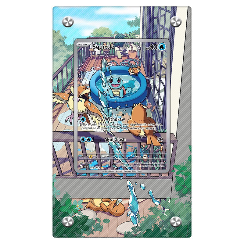 Squirtle 148/142 - Pokémon Extended Artwork Protective Display Case Psa/cgc/raw