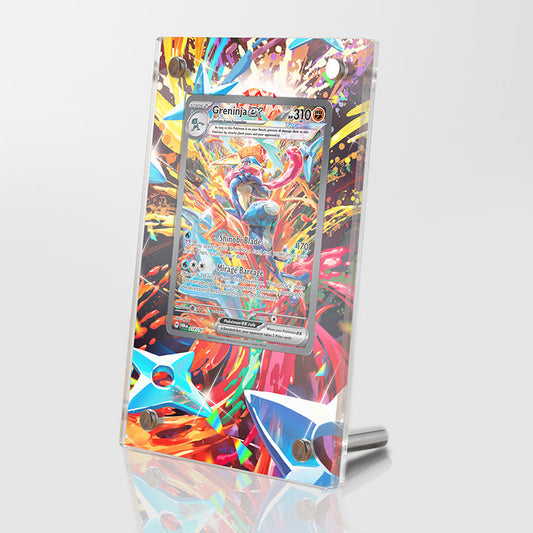 Greninja ex 214/167 - Pokémon Extended Artwork Protective Display Case