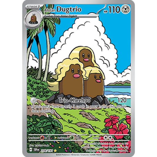 Alolan Dugtrio #208