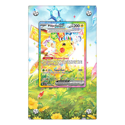 Pikachu ex - Pokémon Extended Artwork Protective Display Case