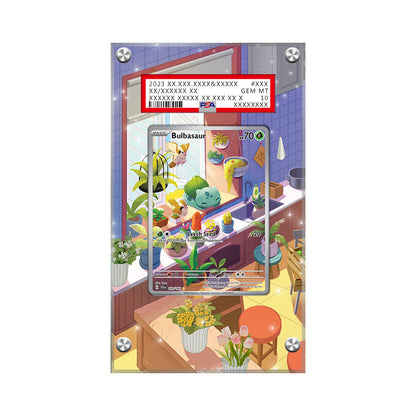 Bulbasaur - 143/142 - Pokémon PSA Extended Artwork Protective Card Display Case