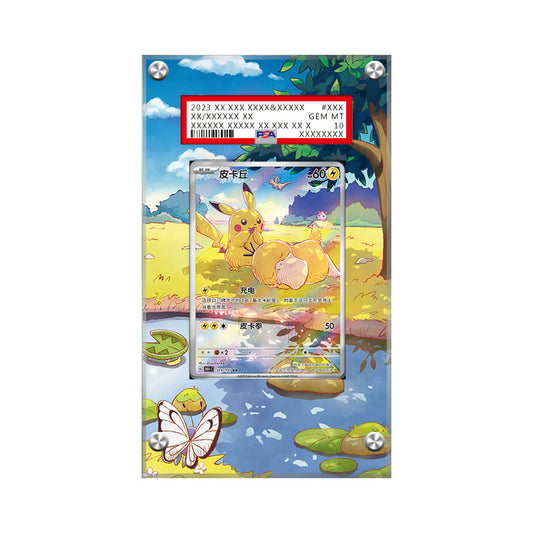 Pikachu & Psyduck 171/151 - Pokémon Extended Artwork Protective Card Display Case Psa/cgc/raw