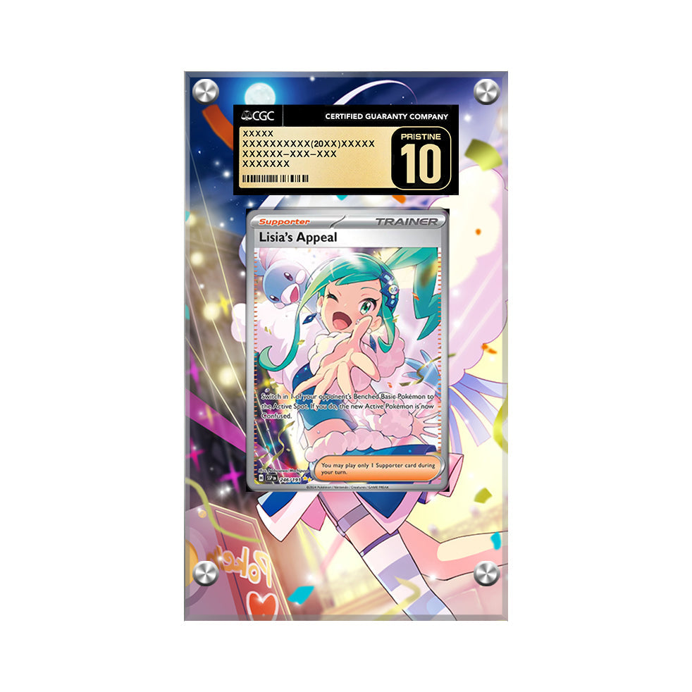 Lisia's Appeal 234/191 - Pokémon Extended Artwork Protective Card Display Case Psa/cgc/raw-2