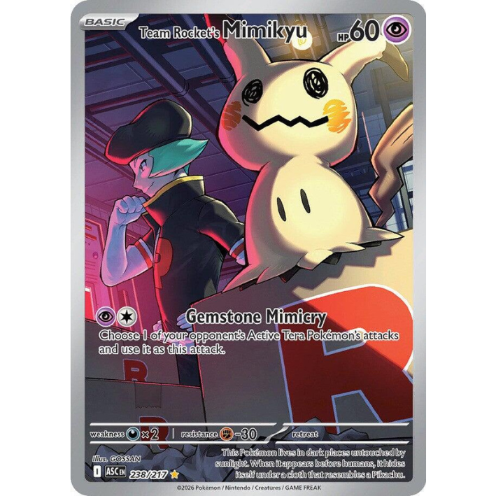 Team Rocket's Mimikyu #238