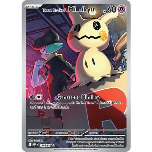 Team Rocket's Mimikyu #238