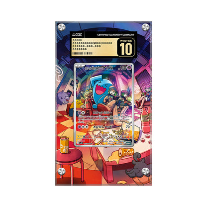 Wobbuffet 103/098 - Pokémon Extended Artwork Protective Card Display Case Psa/cgc/raw-2