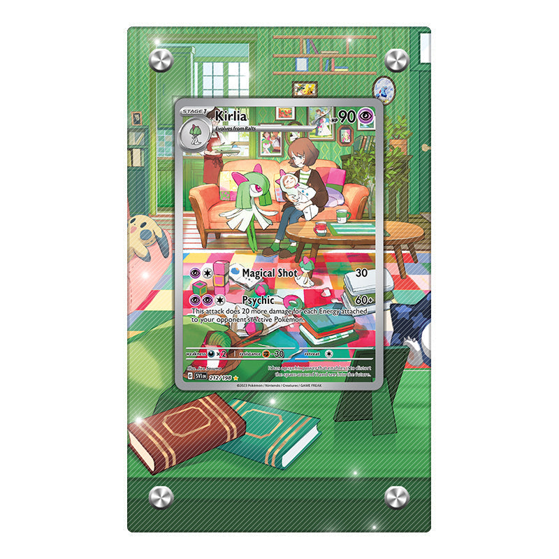 Kirlia 212/198 - Pokémon Extended Artwork Protective Card Display Case