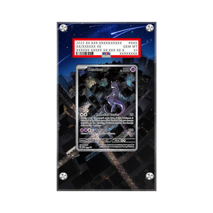 Mewtwo 052 - Pokémon PSA Extended Artwork Protective Card Display Case