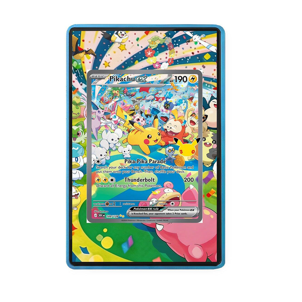 Pikachu ex - 149/128 - Gradeguardian Extended Artwork For Psa / Cgc / Bgs / Tag-1