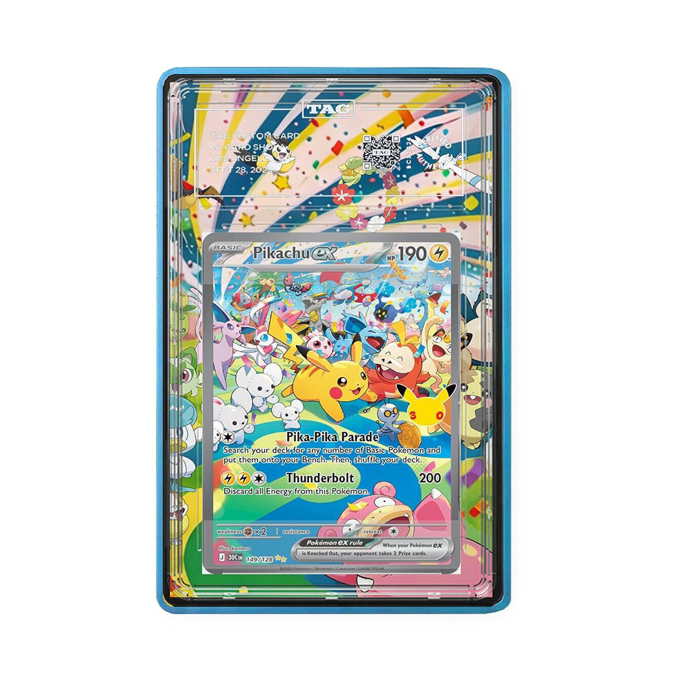Pikachu ex - 149/128 - Gradeguardian Extended Artwork For Psa / Cgc / Bgs / Tag-2