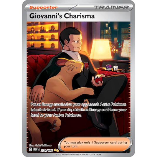 Giovanni's Charisma #204