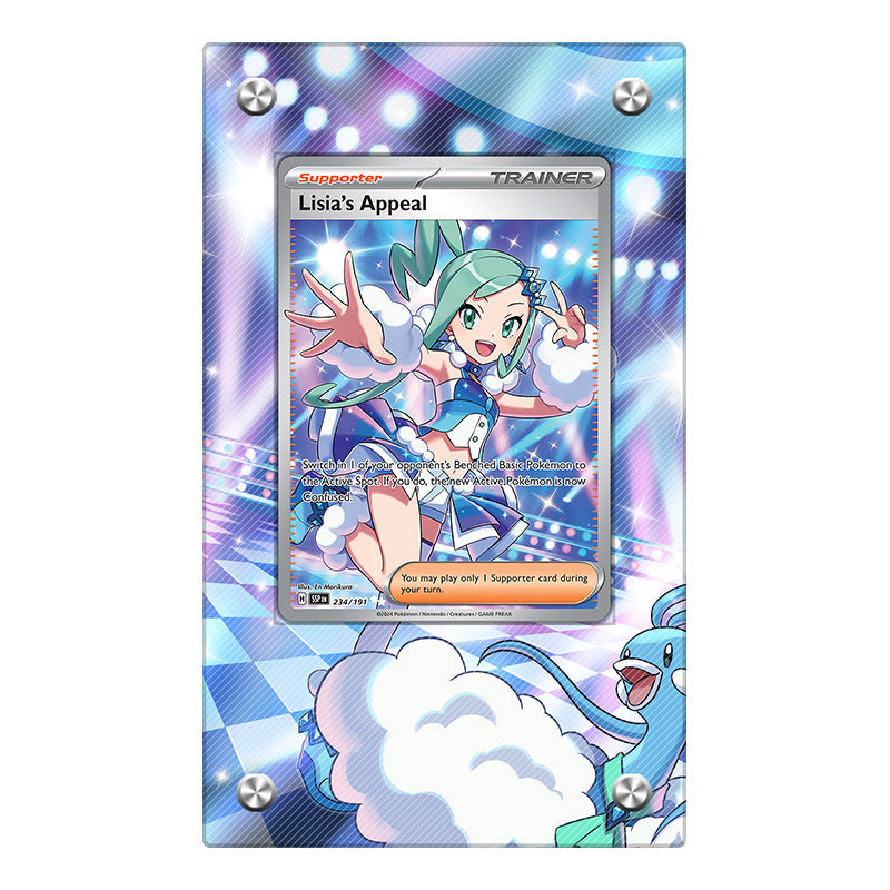 Lisia's Appeal 234/191 - Pokémon Extended Artwork Protective Card Display Case