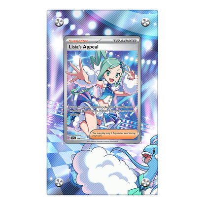 Lisia's Appeal 234/191 - Pokémon Extended Artwork Protective Card Display Case