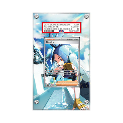 Dendra 255/193 - Pokémon Extended Artwork Protective Card Display Case Psa/cgc/raw-1