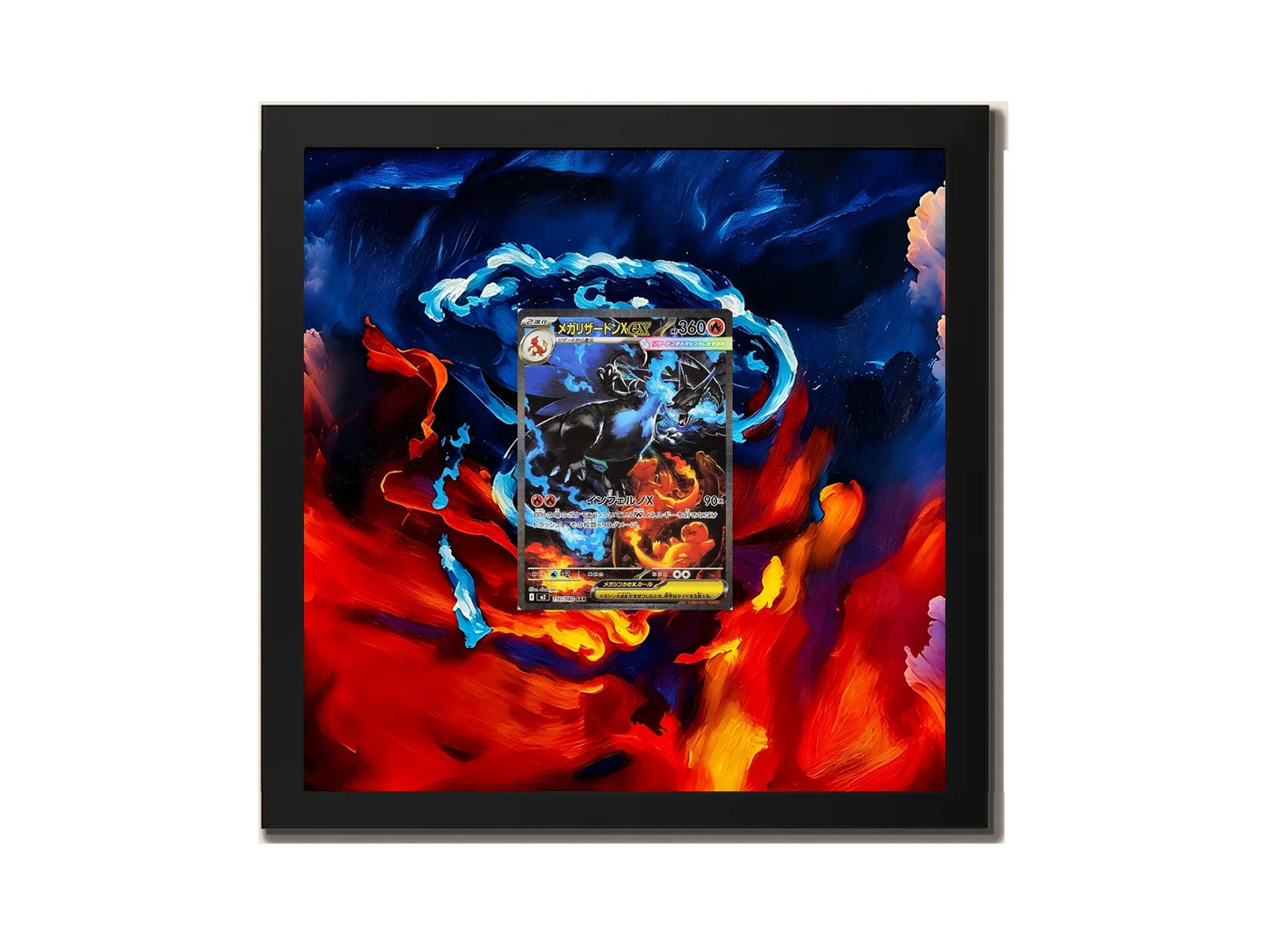 Mega Charizard X 110/080 - Extended artwork Metal Frame
