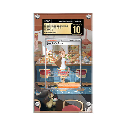 Jasmine's Gaze - Pokémon Extended Artwork Protective Card Display Case  Psa/cgc/raw-2