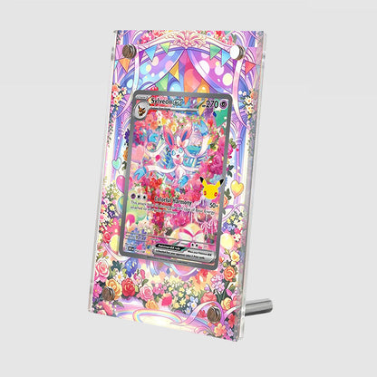 Sylveon ex 453/128 30th Anniversary - Pokémon Extended Artwork Protective Card Display Case Psa/cgc/tag/raw-0