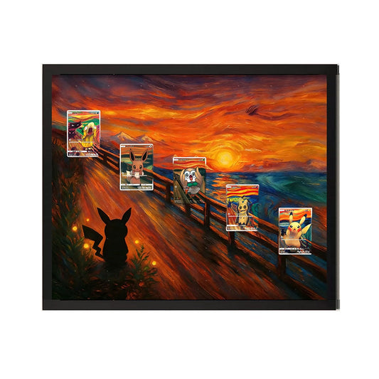 SCREAM Munch - Extended artwork Metal Frame