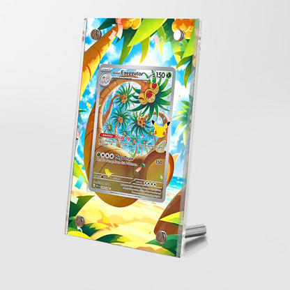 Alolan Exeggutor 129/128 - Pokémon Extended Artwork Protective Card Display Case Psa/cgc/tag/raw-0