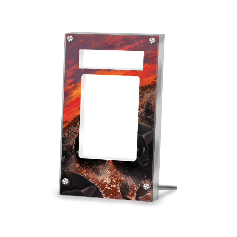 Paldean Tauros 218/193 - Pokémon PSA Extended Artwork Protective Card Display Case