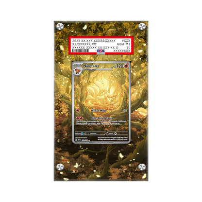 Ninetales 199/197 - Pokémon Extended Artwork Protective Card Display Case Psa/cgc/raw-1