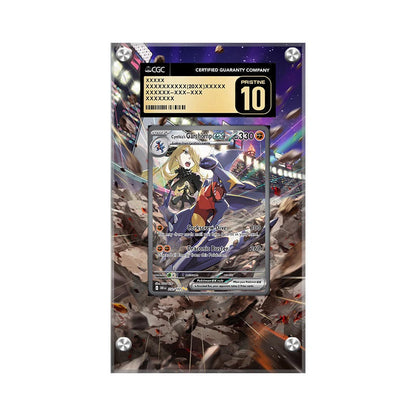 Cynthia's Garchomp EX - Pokémon Extended Artwork Protective Card Display Case Psa/cgc/raw-2