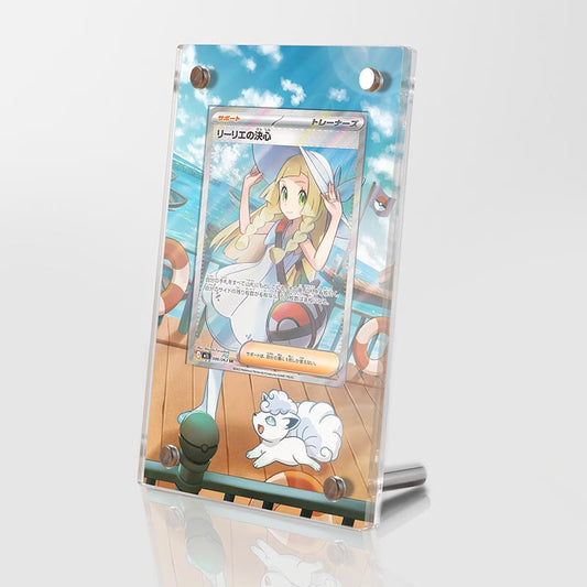 Lillie's Determination 169/132 - Pokémon Extended Artwork Protective Card Display Case Psa/cgc/raw