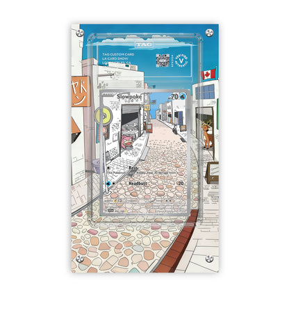 Slowpoke 204/198 - Pokémon Extended Artwork Protective Card Display Case Psa/cgc/tag/raw-3