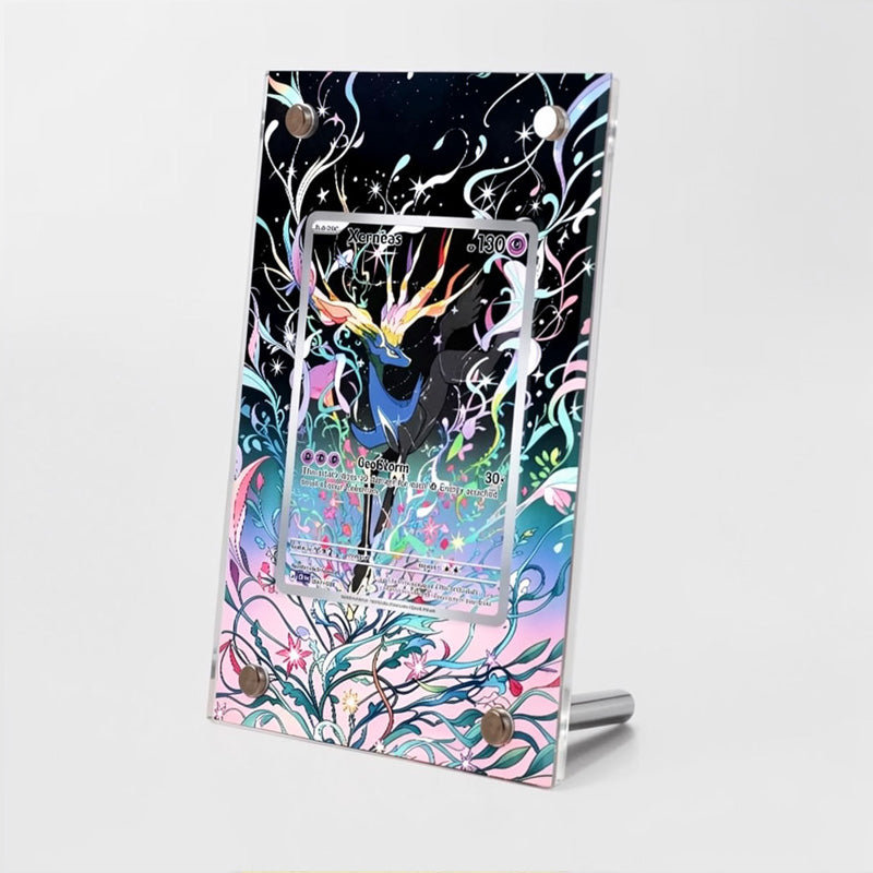 Xerneas 091/086 - Pokémon Extended Artwork Protective Card Display Case Psa/cgc/tag/raw-0
