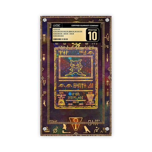 Ancient Mew Promo - Pokémon CGC Extended Artwork Protective Card Display Case