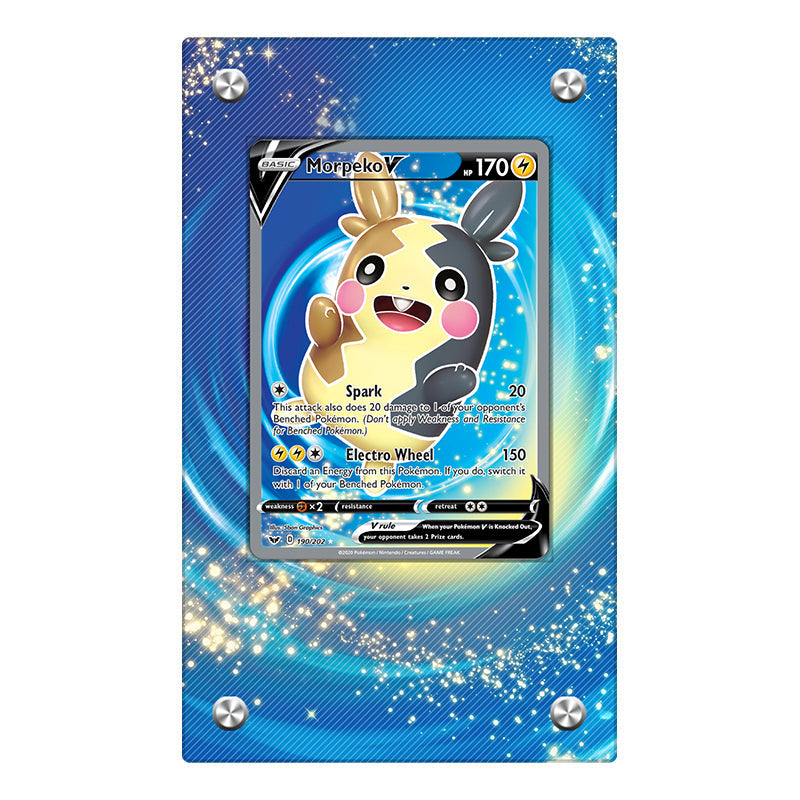 Morpeko V – 190/202 - Pokémon Extended Artwork Protective Card Display Case